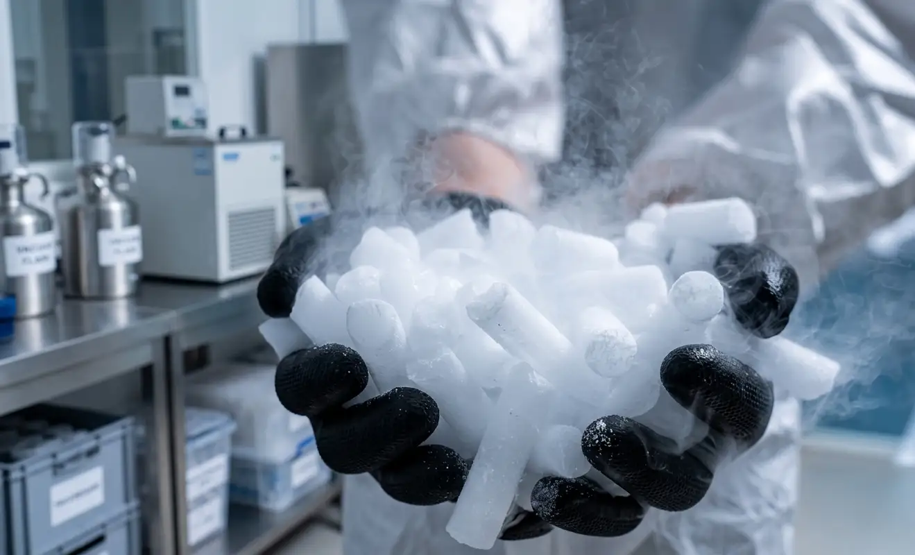 Understanding Dry ice cooling and sublimation demonstration for commercial applications in Riyadh - VOG ICE